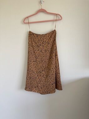 Leopard Midi Skirt NWOT